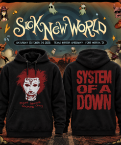 Limited Edition SOAD Sick New World Texas 2026 Hoodie