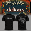 Limited Edition Deftones Sick New World Texas 2026 Tshirt