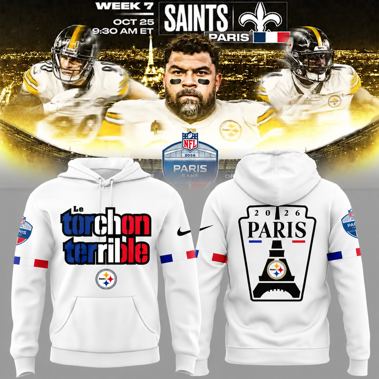 Limited Editon Paris Game 2026 Hoodie Limited Editon Paris Game 2026 Hoodie