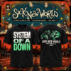 Limited Edition SOAD Sick New World Texas 2026 Tshirt