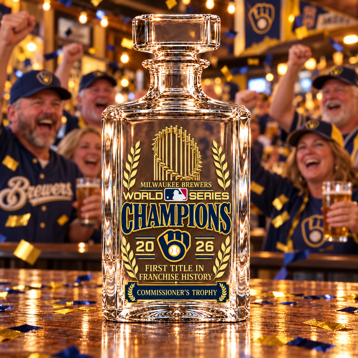 Limited Edition 2026 World Series Champions Decanter Limited Edition 2026 World Series Champions Decanter