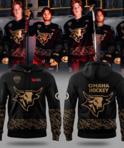 Limited Editon Omaha Mavericks 2026 Military Appreciation Hoodie