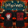 Limited Edition SOAD Sick New World Texas 2026 Tshirt